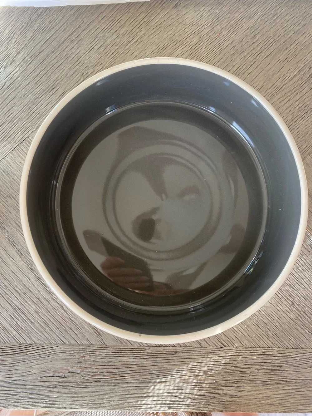 NIB STAR WARS TIE FIGHTER Non-Skid Ceramic Large Dog Bowl 8 Cups Chewy Disney